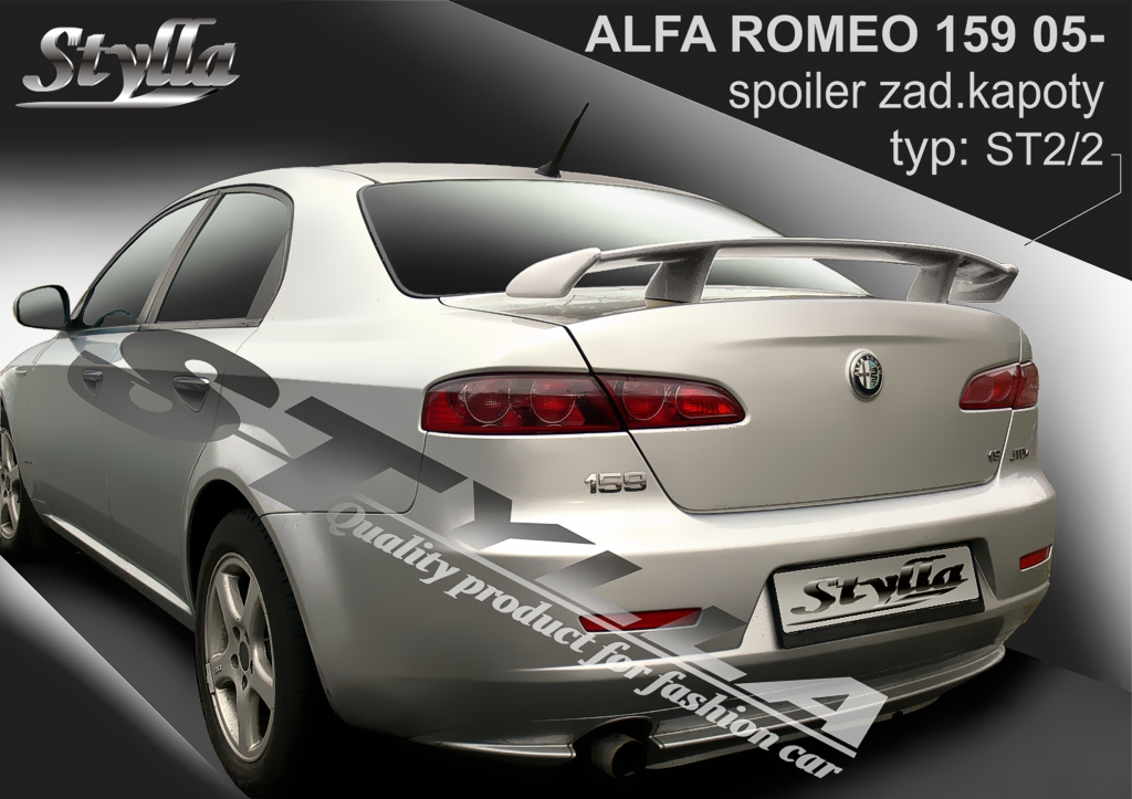 Alfa Romeo 159 spoiler spojler lotka akcesoria