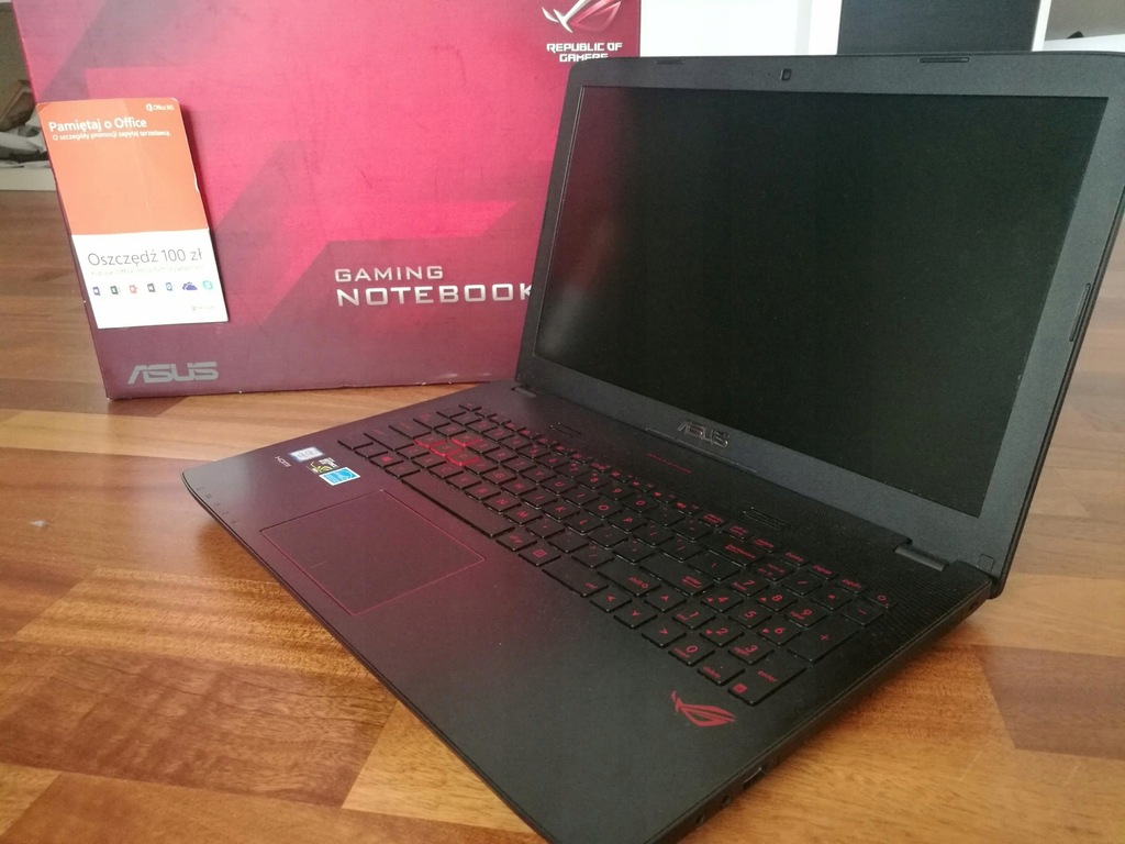 ASUS ROG GL552VW/i7 6700HQ - 7535301834 - oficjalne archiwum Allegro