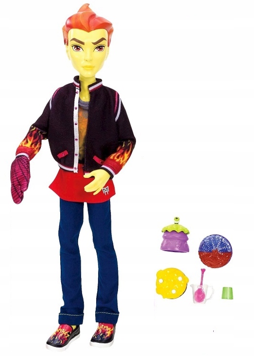 244. Monster High Gotowanie Ross Palony lalka