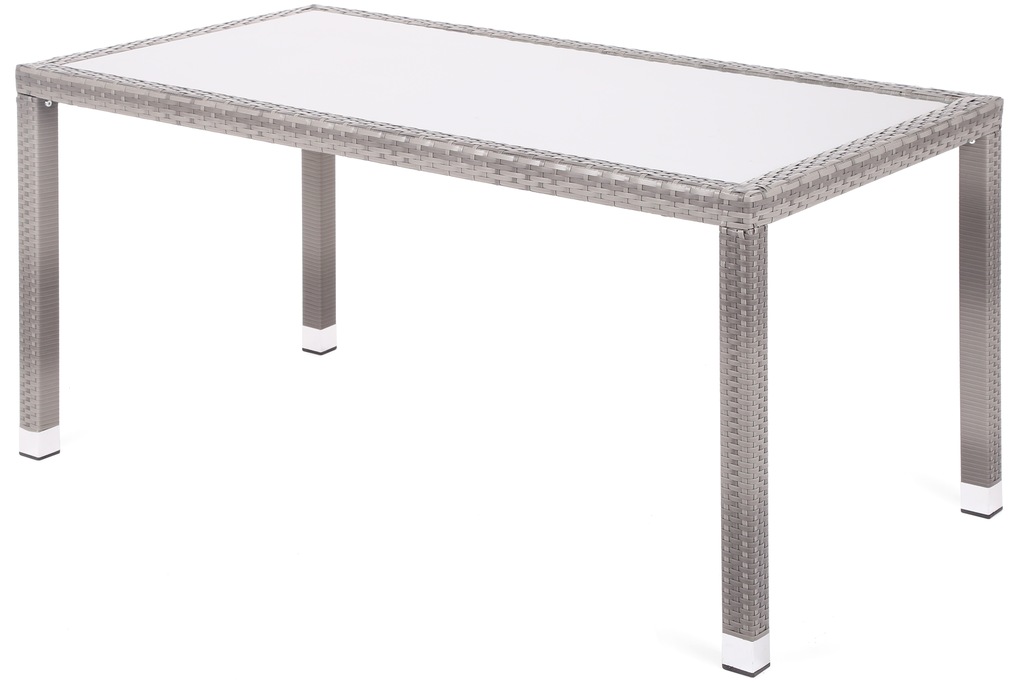 Stół ogrodowy 150x80 technorattan Mori Basic Grey