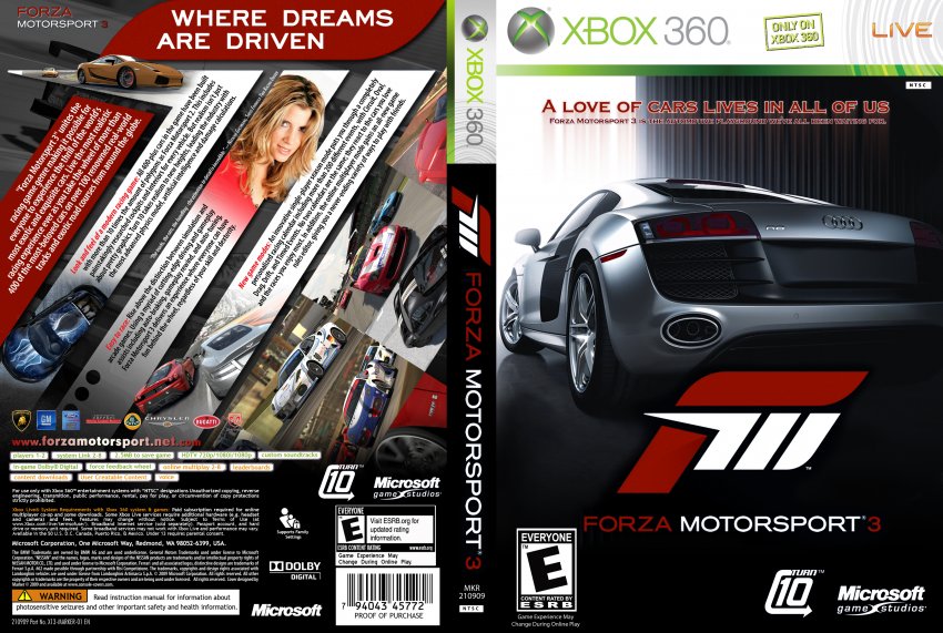 forza 3 xbox 360