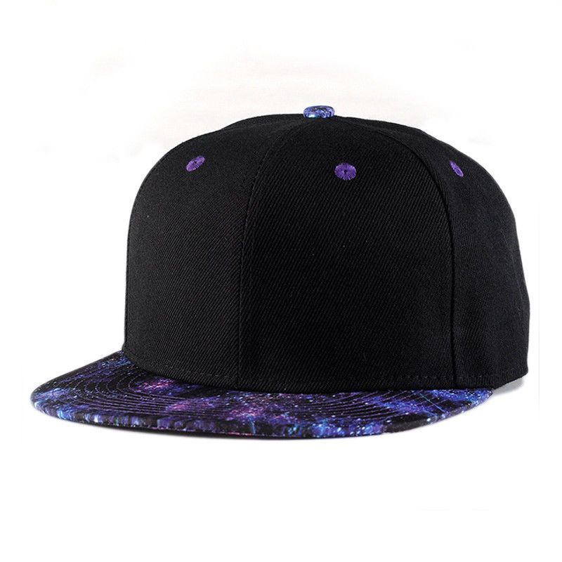 WUKE czapka FULL CAP czarna galaxy SNAPBACK __NOWA