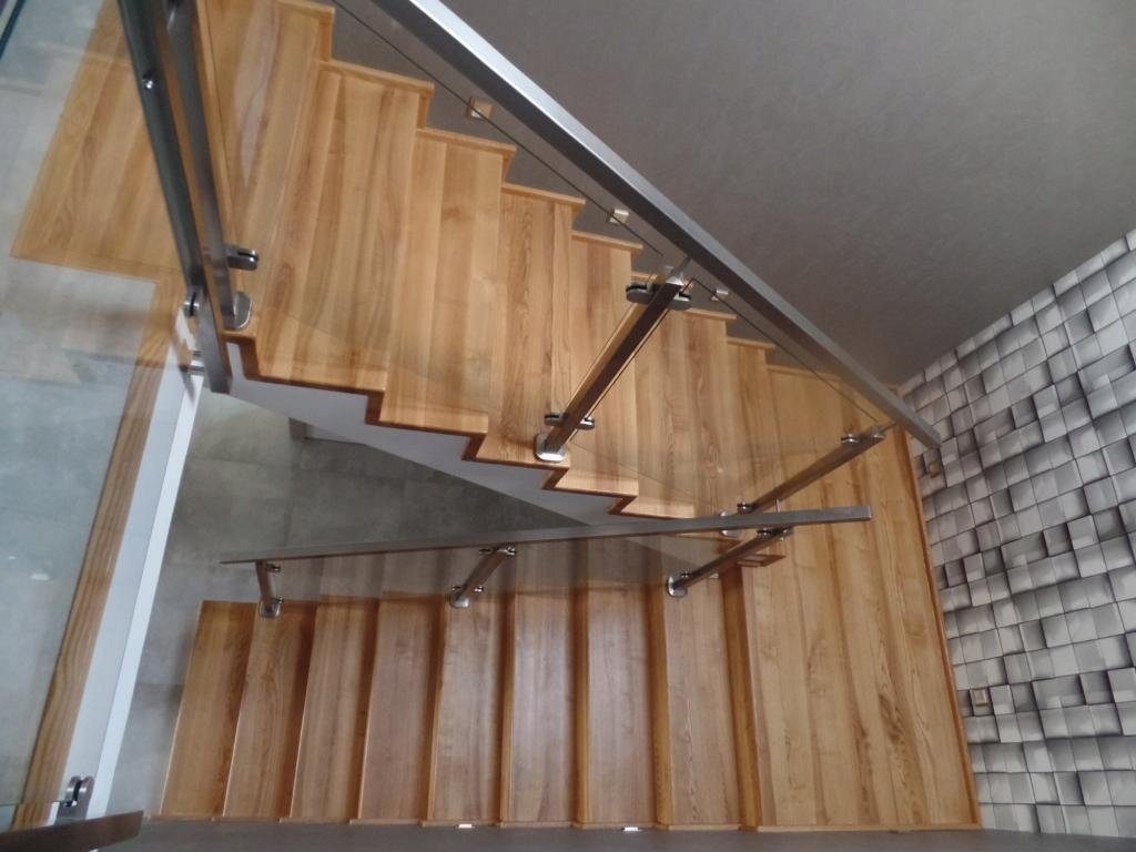 balustrada nierdzewna słupek 40x40 uchwyt 40x50