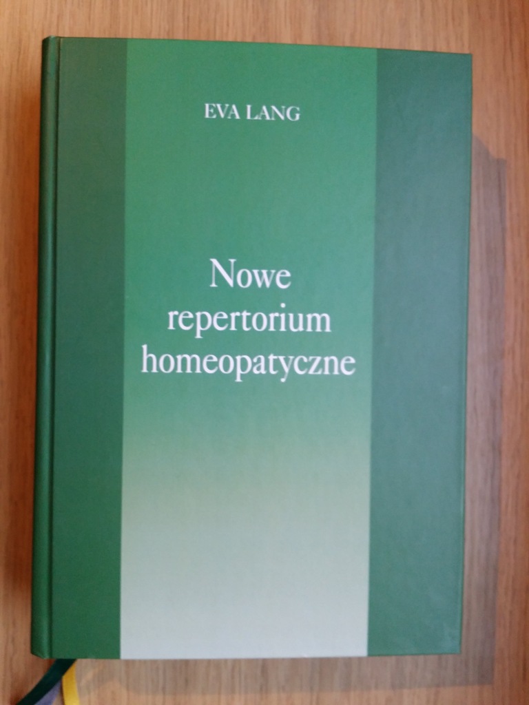 Nowe Repertorium Homeopatyczne - Eva Lang