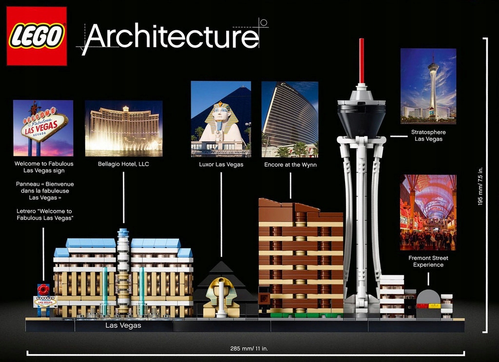 Лего архитектура лас вегас купить