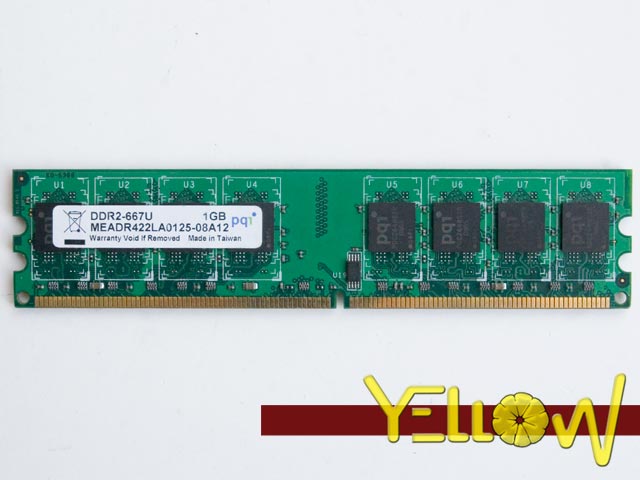 PQI 1GB DDR2 667MHz -MEADR422LA0125-08A12