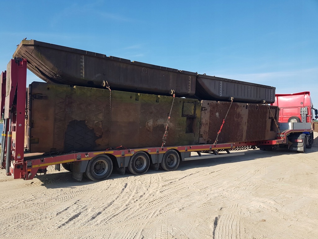 PONTONY WOJSKOWE PP-64 POMOST PŁYWAJĄCY