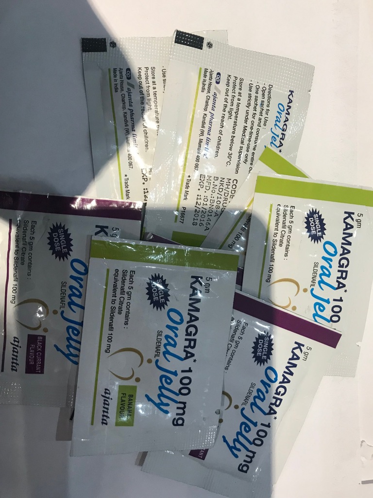 Kamagra Oral Jelly (żel)ORGINAŁ 100mg 5 szt