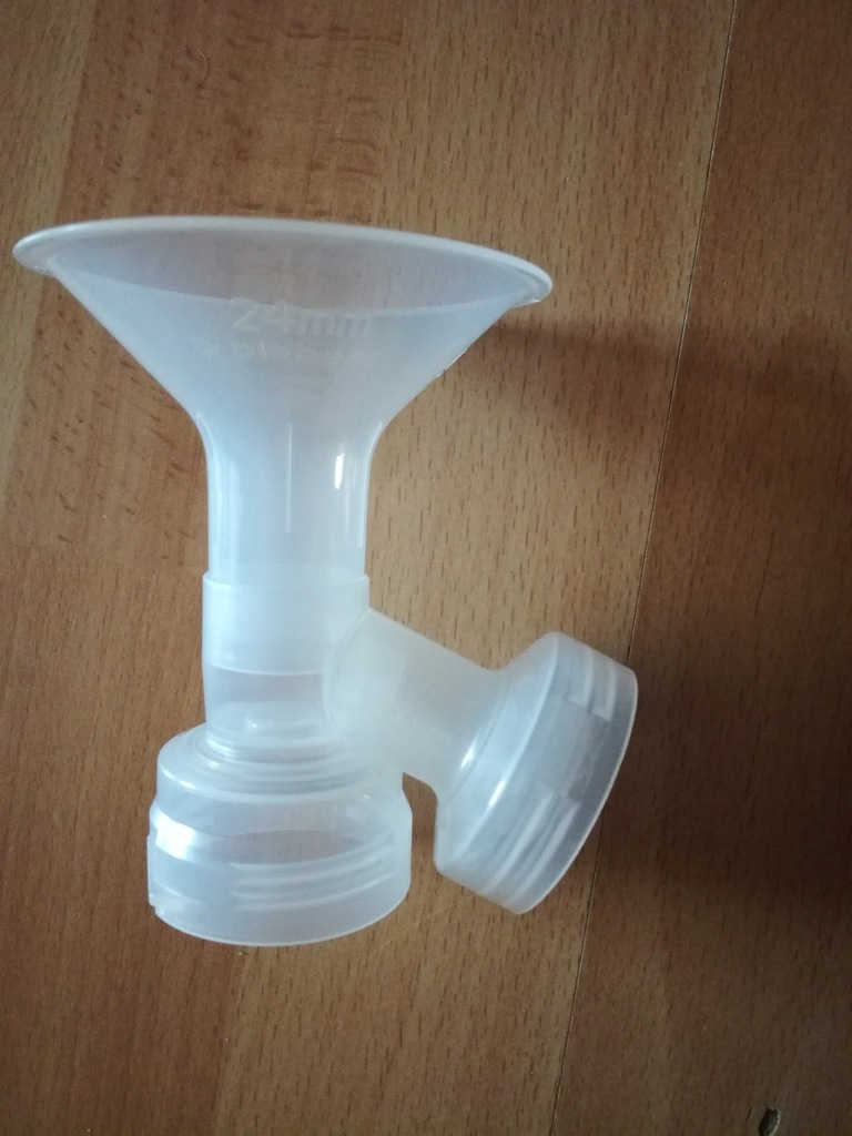 Uchwyt lejka/konektor +lejek mini electric Medela