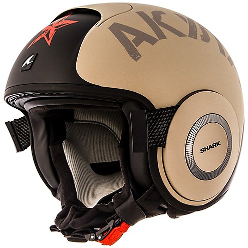 Beige Shark Soyouz Helmet Helmet Shark Raw Top