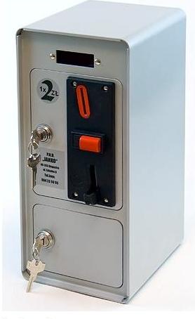 Automat wrzutowy czasowy wrzutnik na monety DZIERŻ