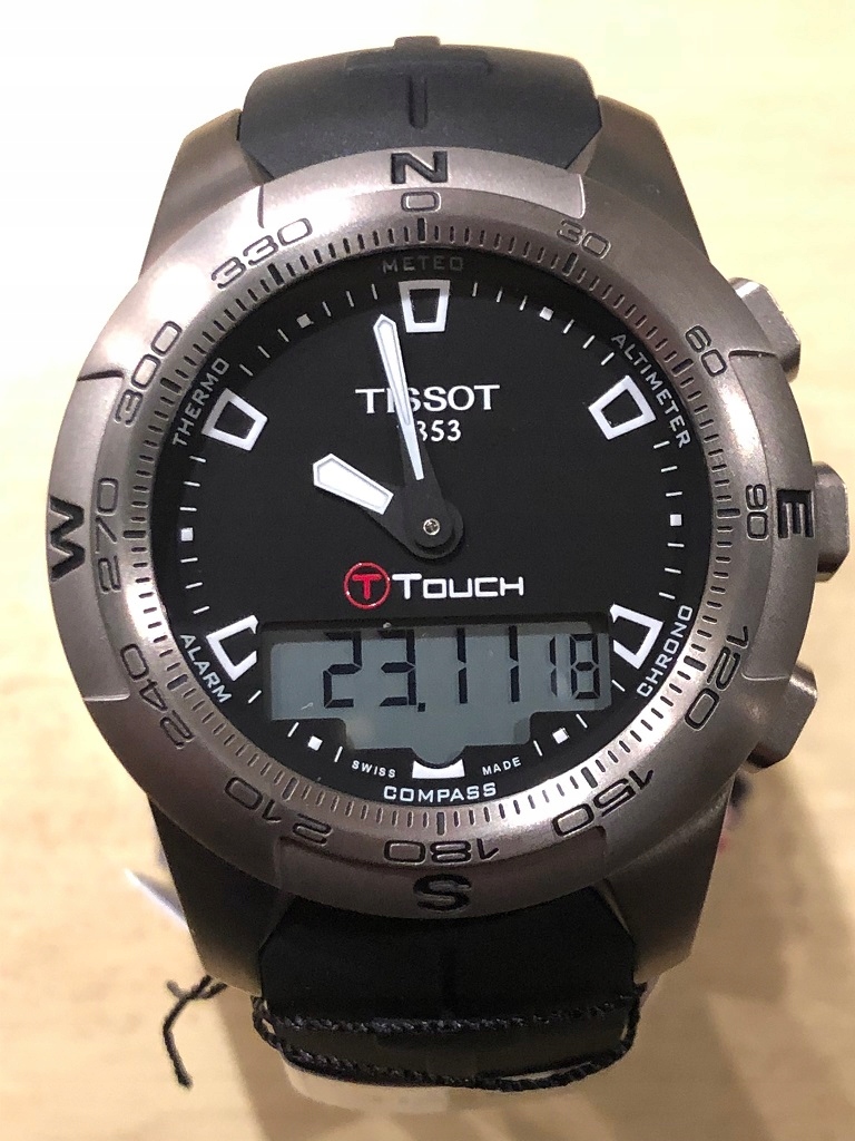 Zegarek TISSOT T-Touch II Titanium - męski