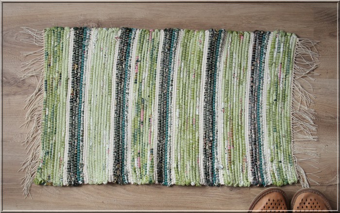 Dywanik Chodnik Szmaciak Handmade tkany na krośnie