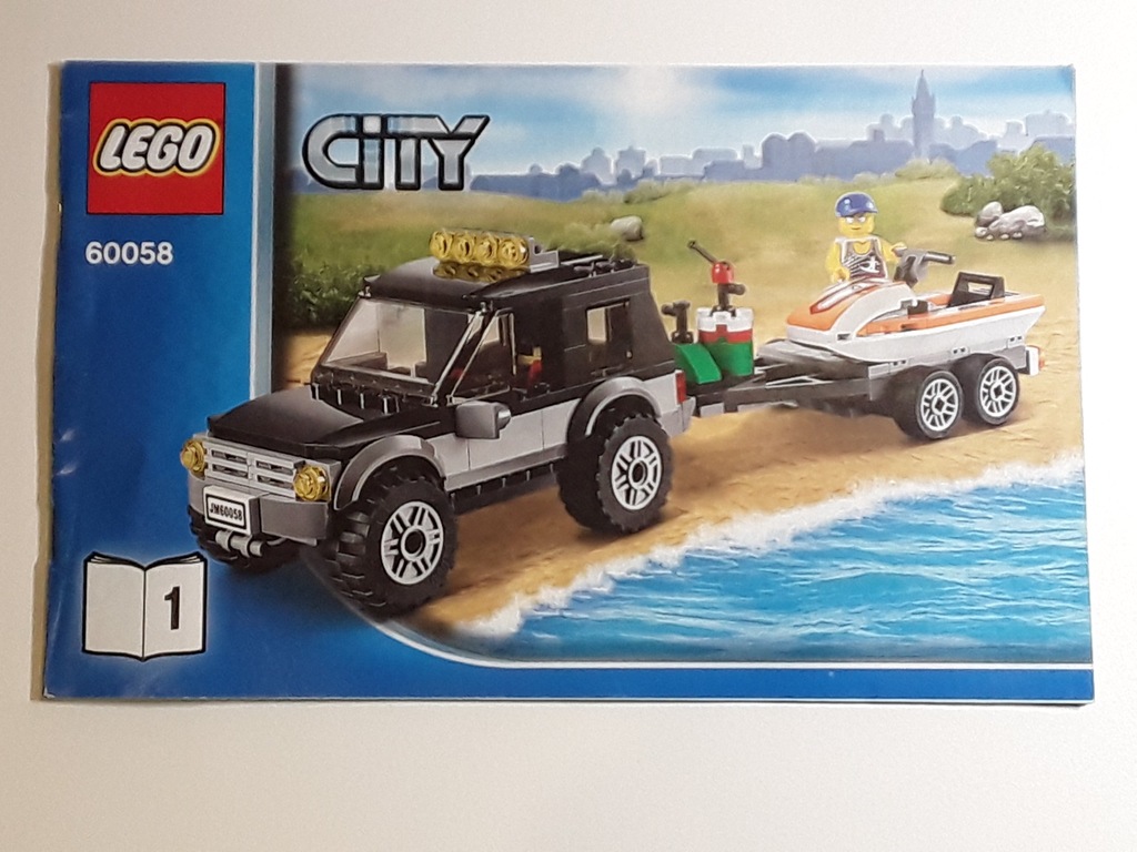 LEGO - INSTRUKCJA CITY 60058 CZĘŚĆ 1 - 7194915724 - oficjalne archiwum ...