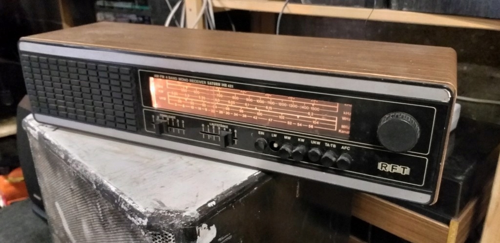 stare radio RFT SATURN MR 421 GDR Niemcy amtyk