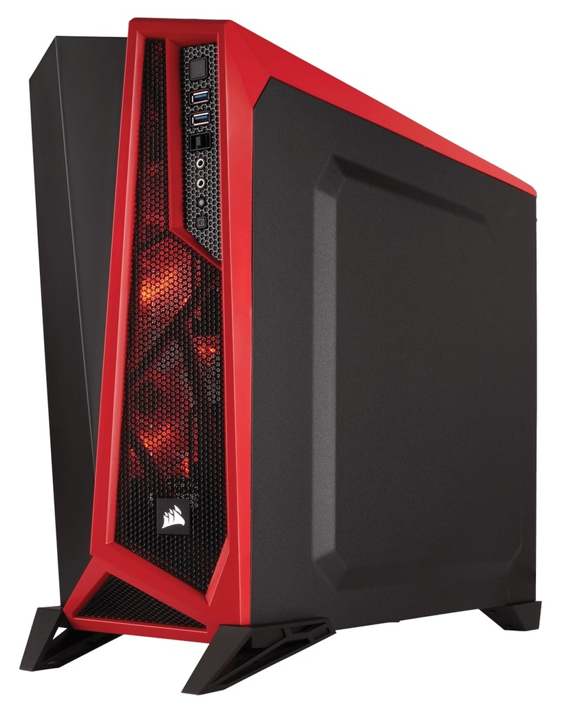 OBUDOWA CORSAIR CARBIDE SPEC-ALPHA CZARNO-CZERWONY