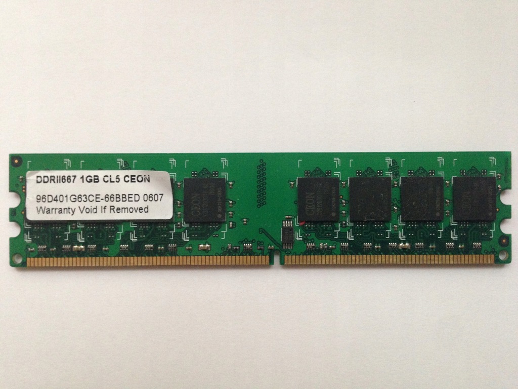 DDR2 1GB PC2 5300U 667MHz CEON 1024MB CL5 FVAT