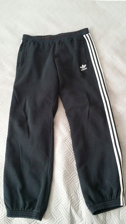 spodnie dresowe Adidas dla wysokiego bawełna xxl