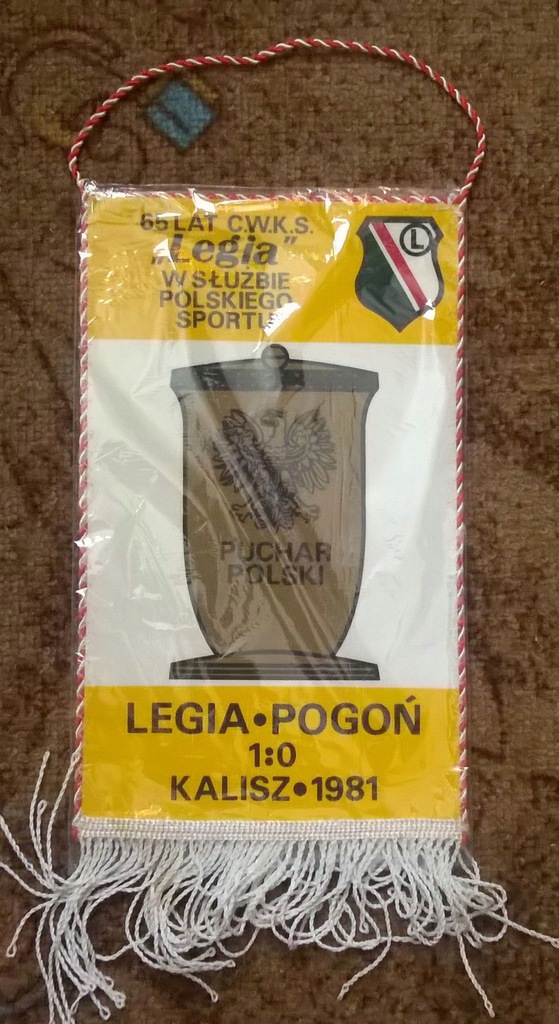 Legia Warszawa - Pogoń Szczecin Puchar Polski 1980