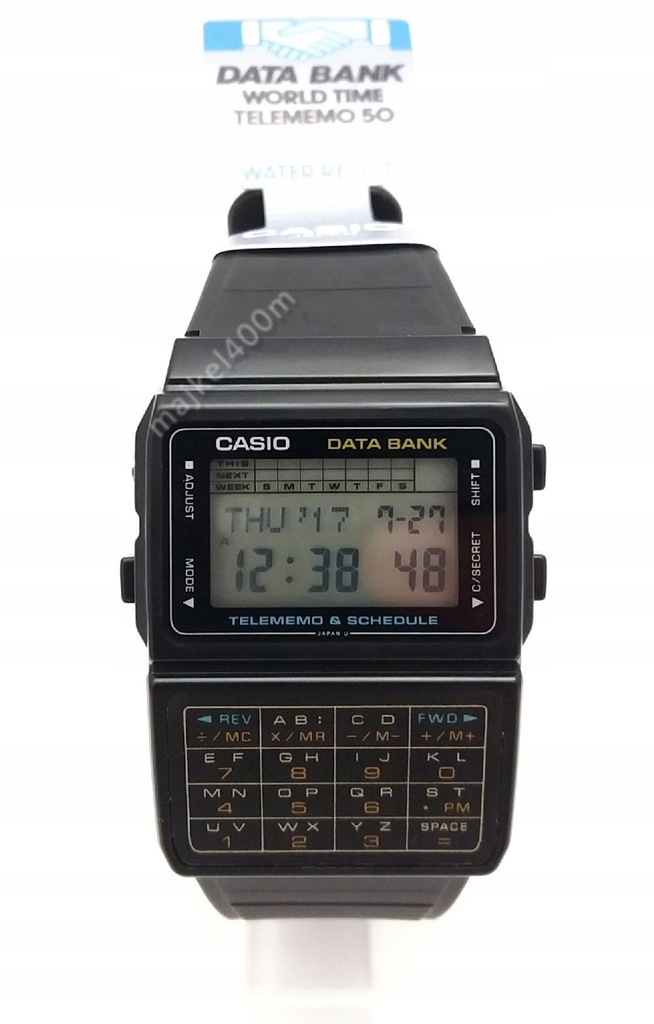 Casio DBC 61 Databank kalkulator VINTAGE Japan 7568501786