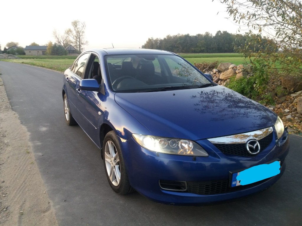 mazda 6 lift ksenony niebieska Anglik