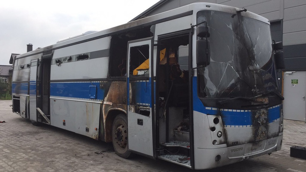 VOLVO Autobus Policyjny rok 2014 z Niemiec 