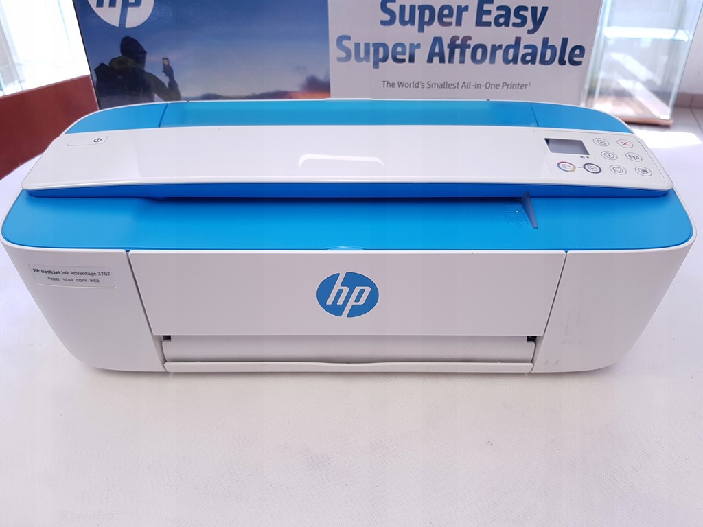 URZĄDZENIE DRUKARKA HP DESKJET INK 3787 + TUSZE - 7470658277 ...