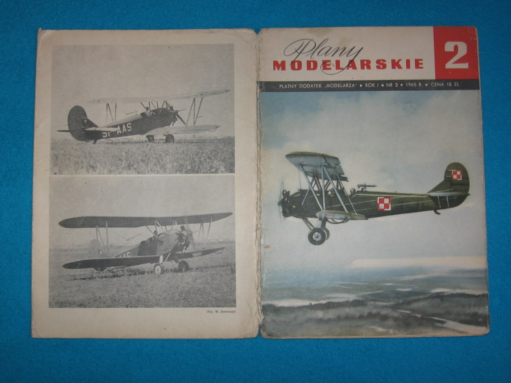 Plany Modelarskie 2 - samoloty PO -2 i WILGA 2P