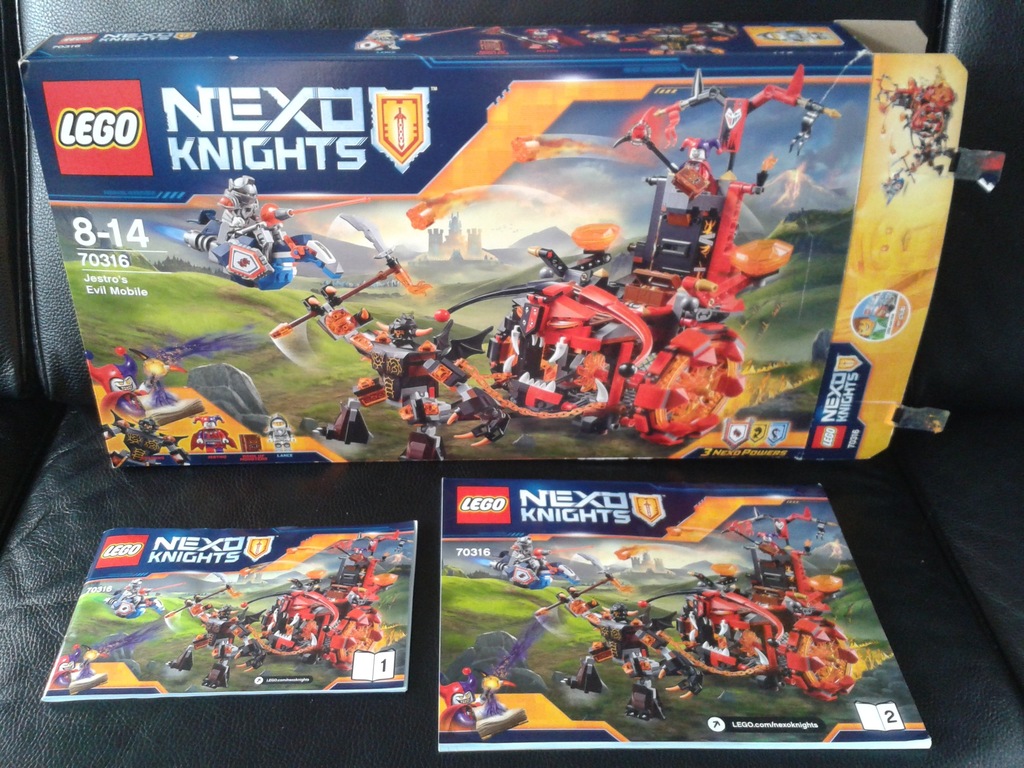 LEGO NEXO KNIGHTS DIABELNY POJAZD JESTRO 70316