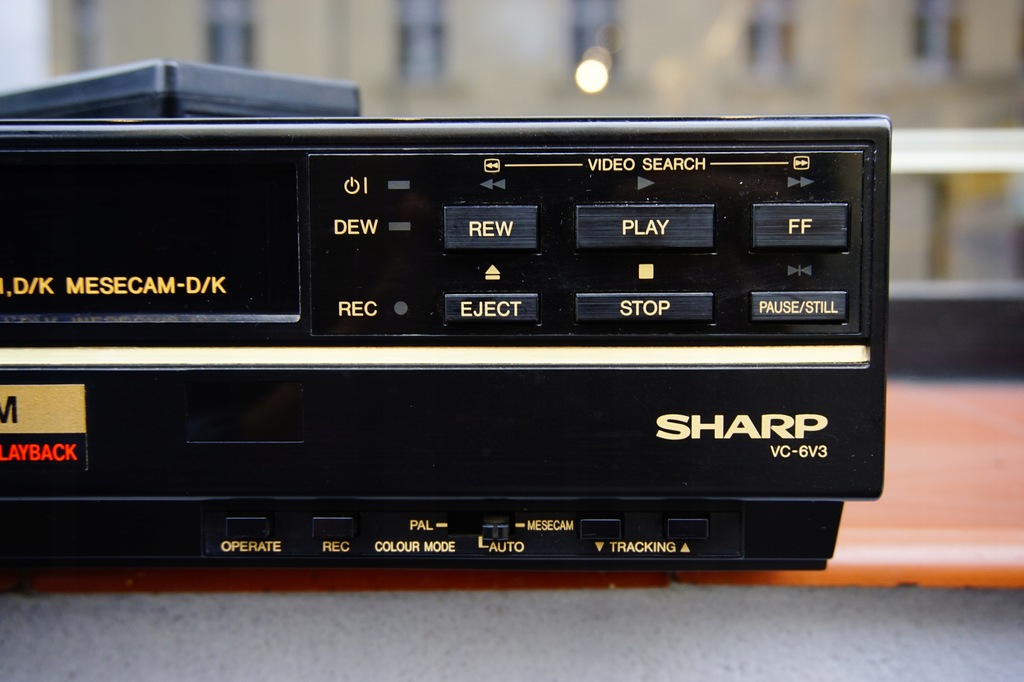 Magnetowid VHS Odtwarzacz SHARP VC-6V3 BDB STAN!!!
