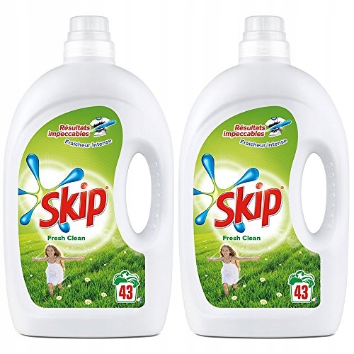 PŁYN DO PRANIA SKIP 3,01L NA 43 PRAŃ 2 SZTUKI