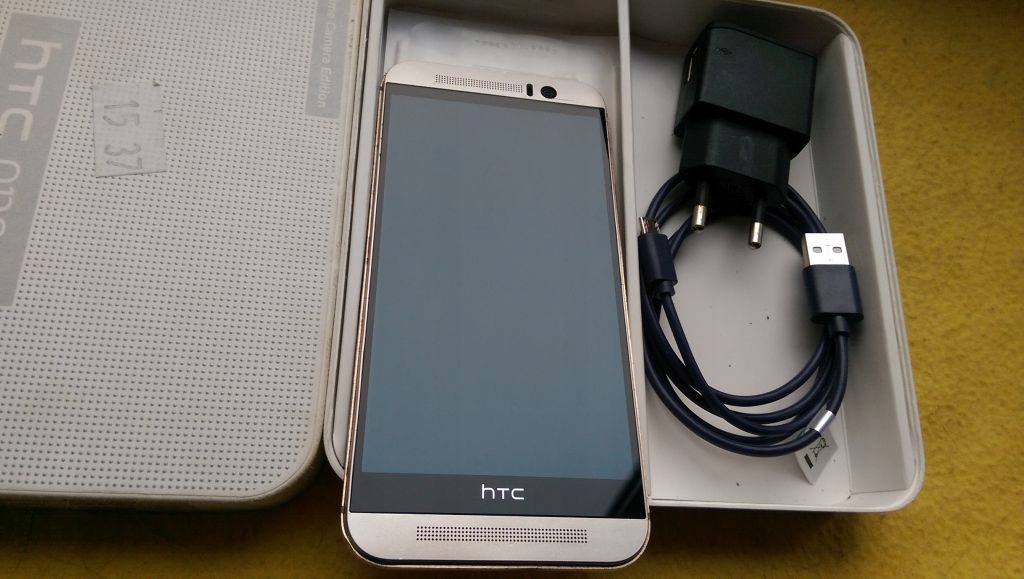 HTC M9PCE - zadbany, bez simlocka, Gold on Silver