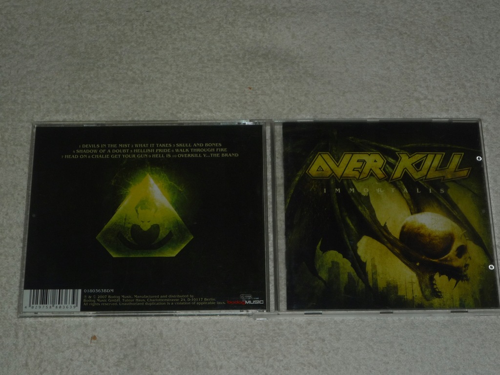 overkill - immortalis [ 2007 bodog MUSIC]