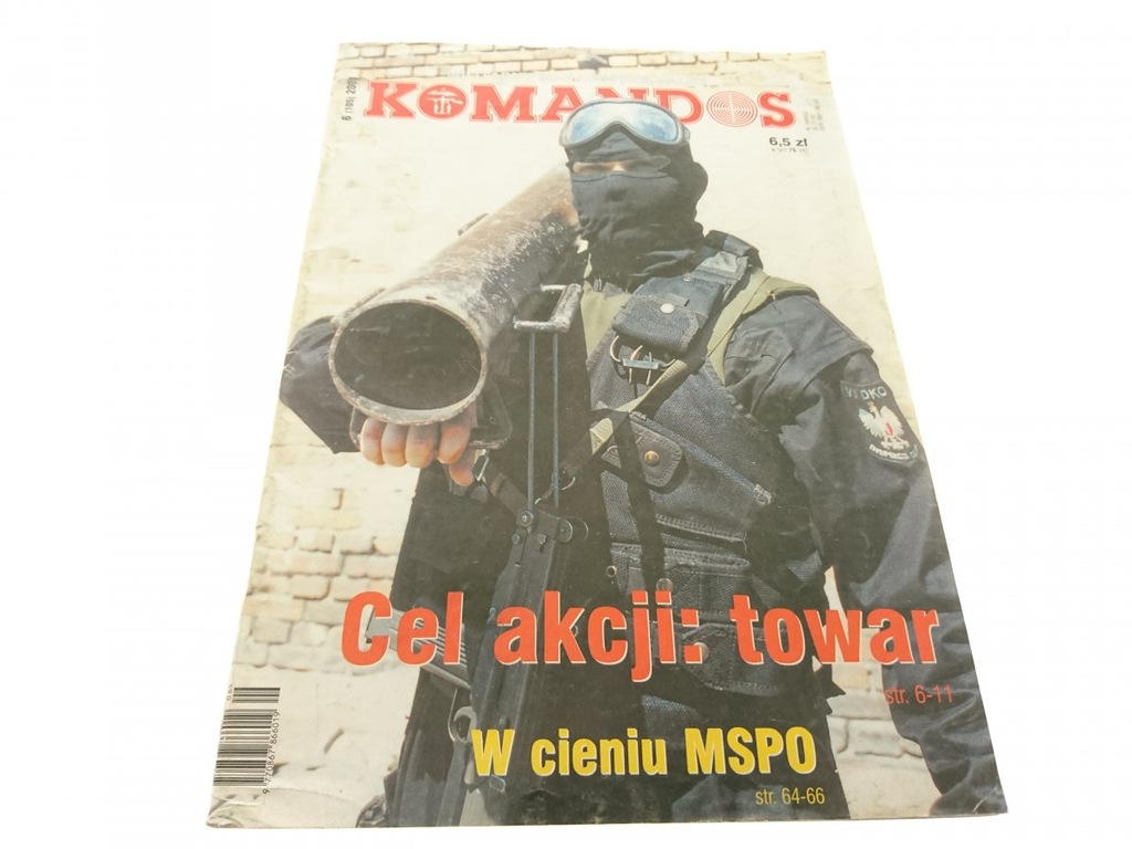MILITARNY MAGAZYN SPECJALNY KOMANDOS NR 6 105 2001