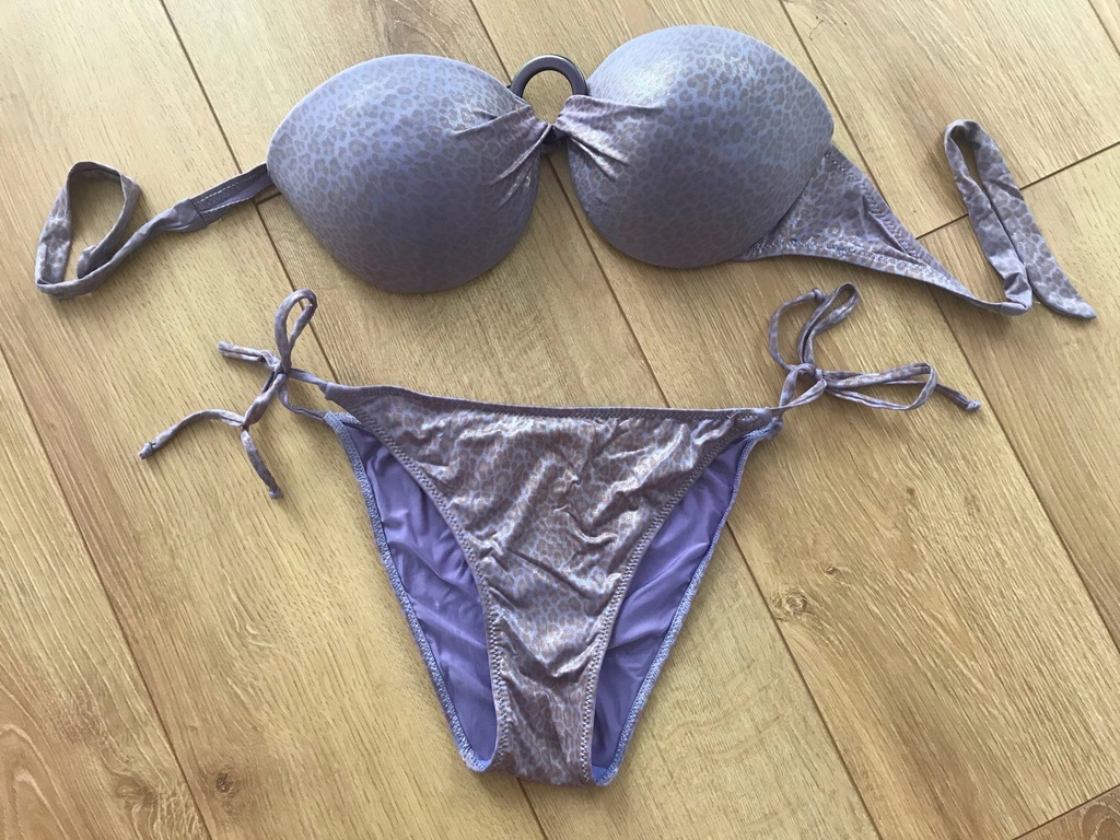 Kostium INTIMISSIMI S panterka fiolet bikini