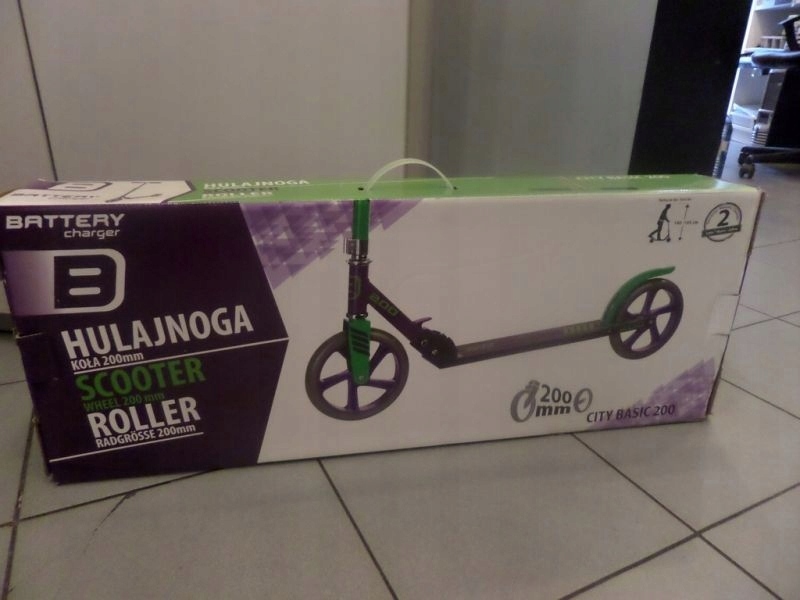 HULAJNOGA BATTERY CHARGER CITY BASIC 200