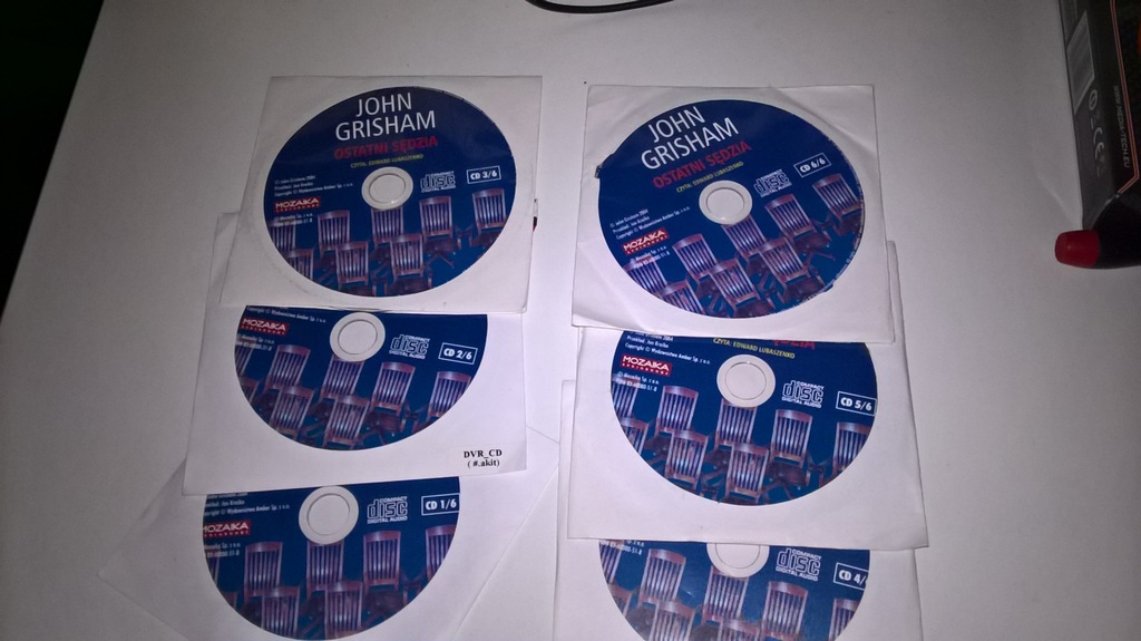 Ostatni sprawiedliwy, Johm Grishan audiobook 6 CD