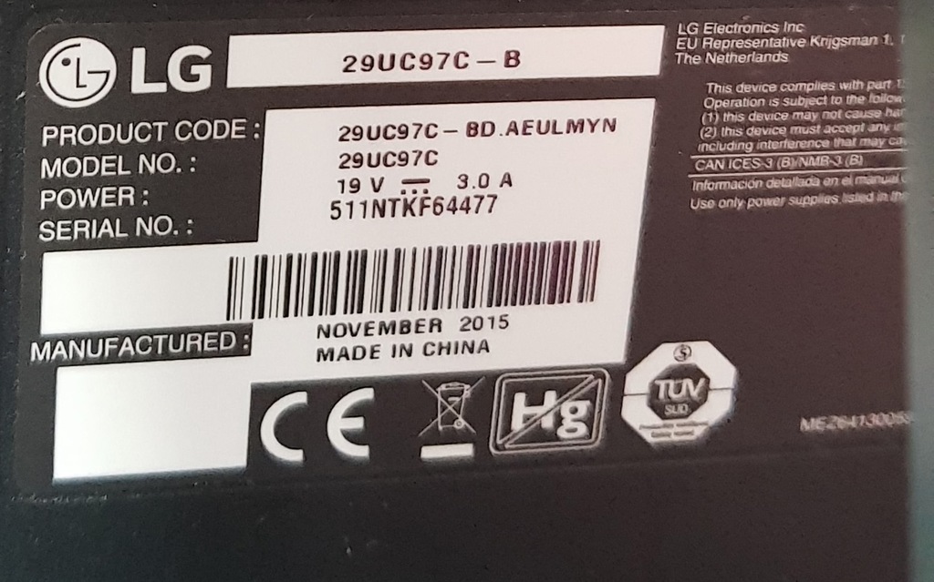 LG 29UC97C-B