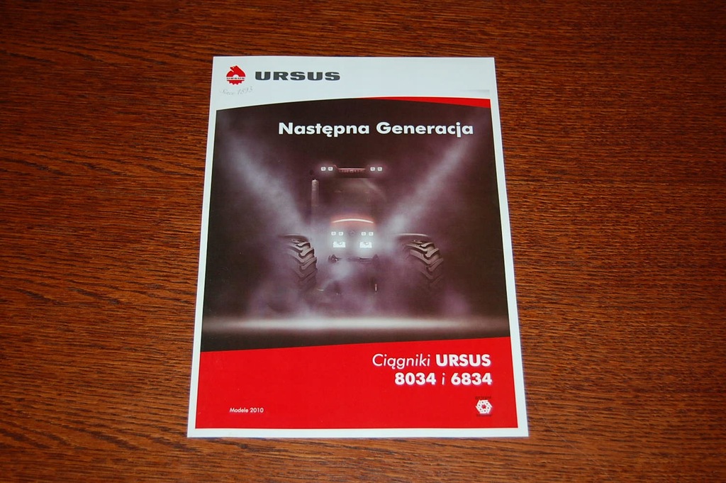 FOLDER URSUS CIĄGNIK 8034 6834 UNIKAT