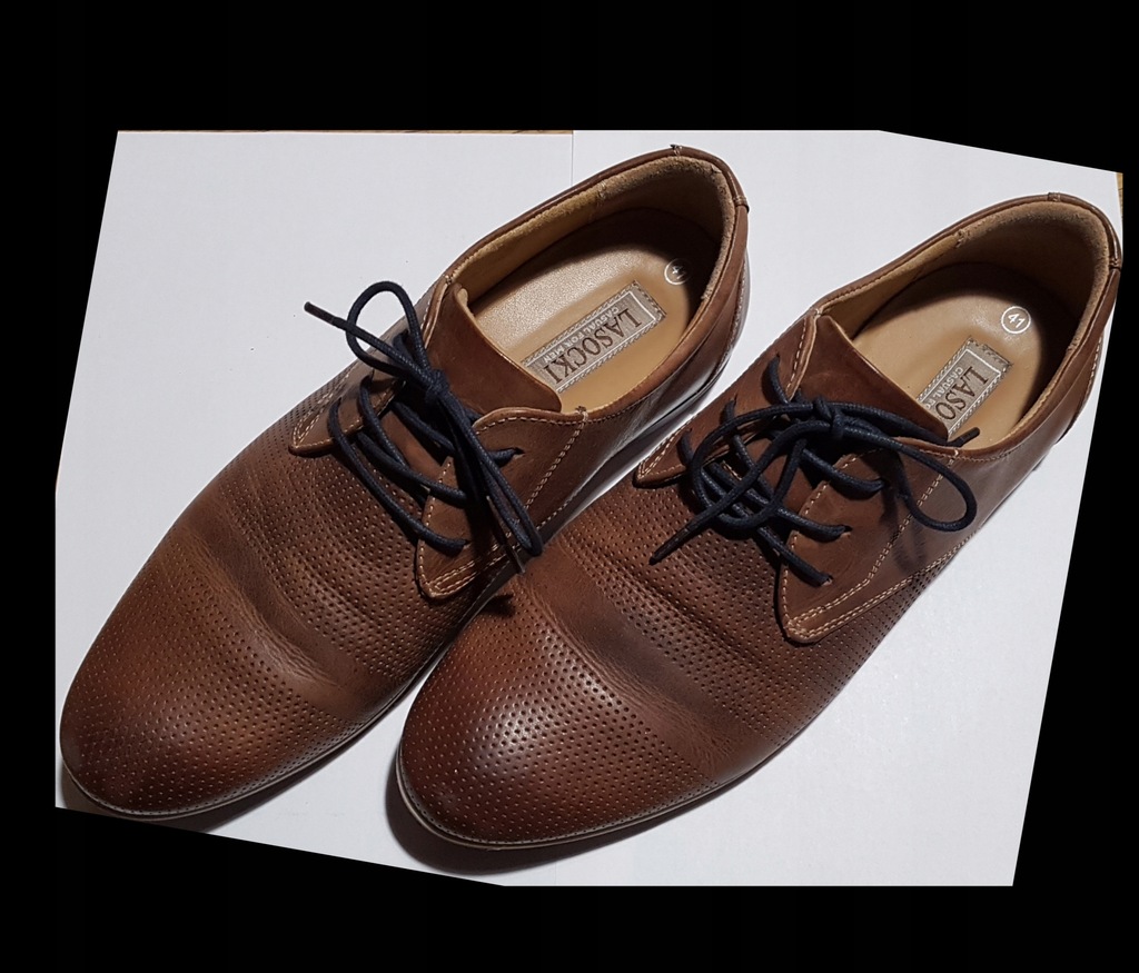 Buty Lasocki skórzane MI07A225-A84-01 brązowe