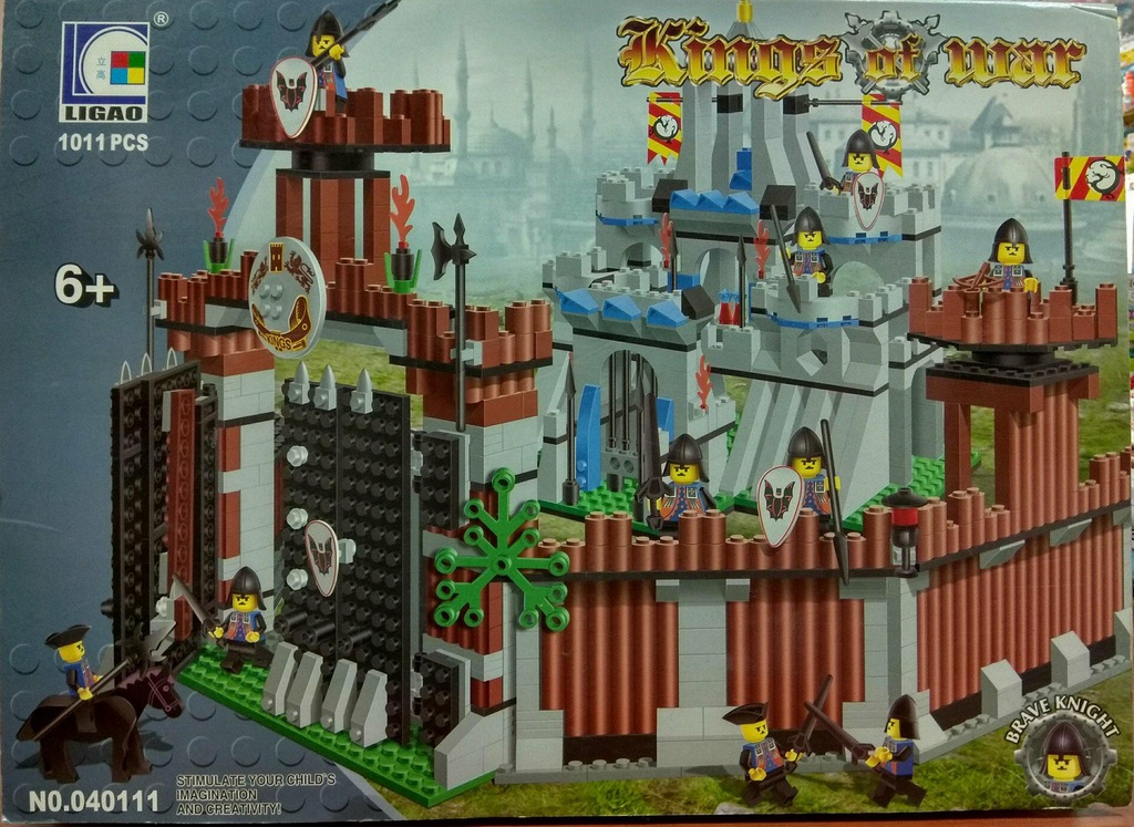 KLOCKI KINGS OF WAR RYCERZE KRÓLOWIE WOJNA ZAMEK
