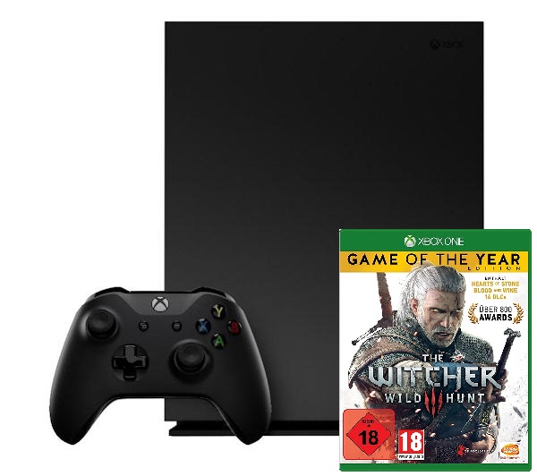 Xbox One X + Wiedźmin 3 GOTY PL 4K HDR