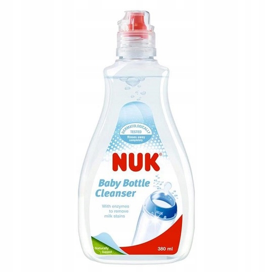 NUK Płyn do mycia butelek i smoczków NUK,380 ml