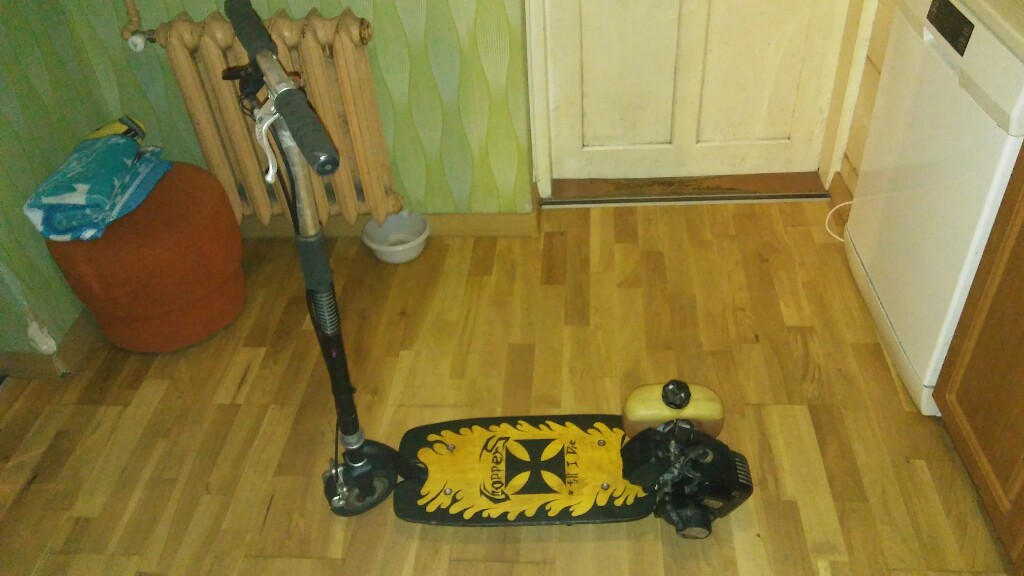 GoPed Sport made in USA Hulajnoga spalinowa