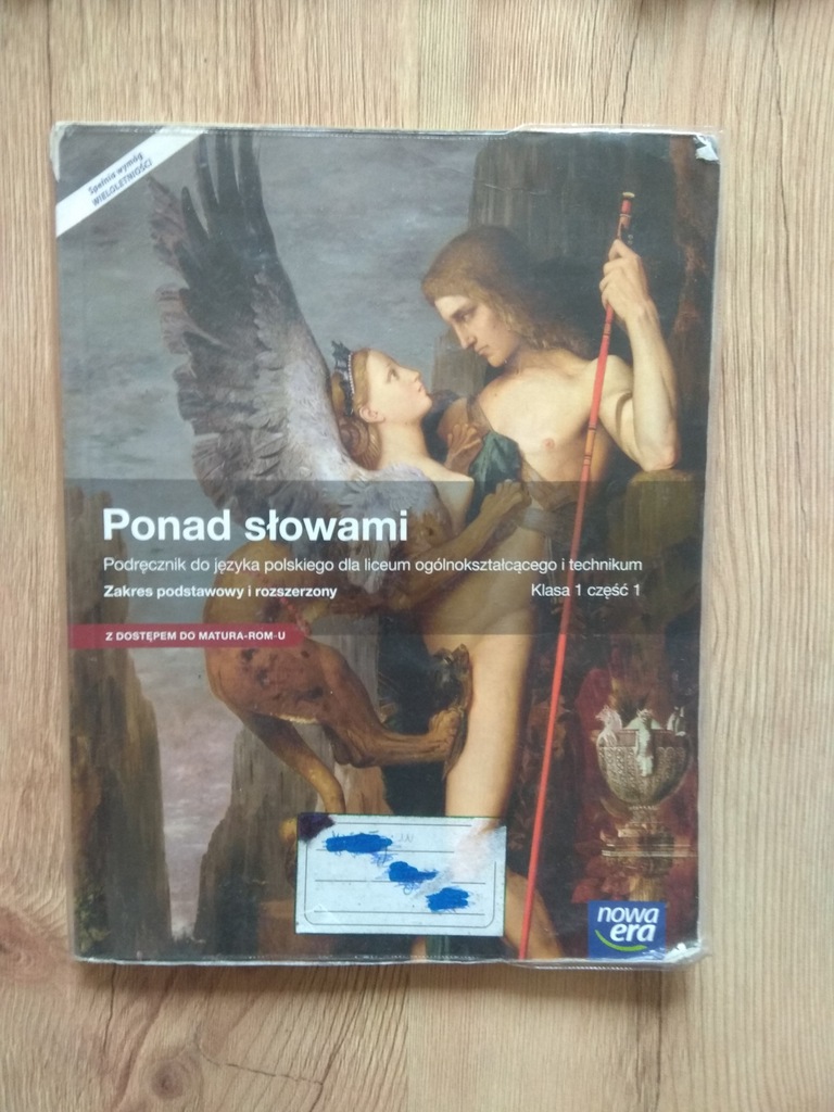 Ponad Słowami Podręcznik Do Kształcenia Literackiego I Kulturowego Klasa 1 Podręcznik Ponad słowami cz. 1, Język polski - 7432917093 - oficjalne