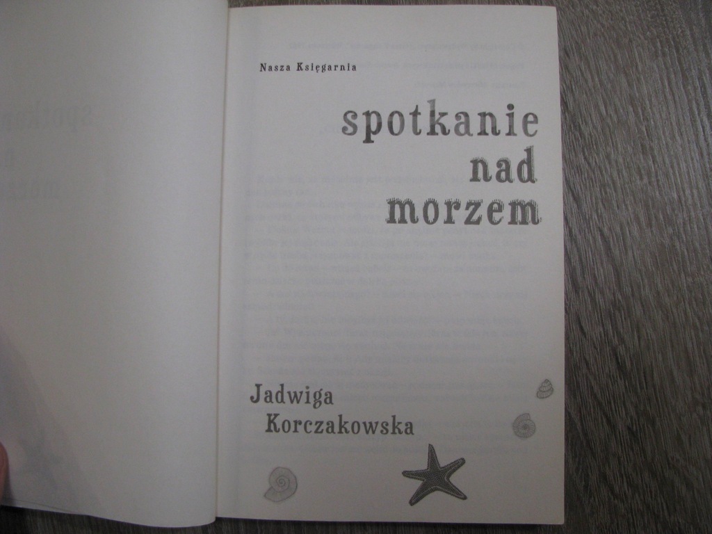 Spotkanie Nad Morzem Test Z Lektury SPOTKANIE NAD MORZEM - Jadwiga Korczakowska - 7356943862 - oficjalne