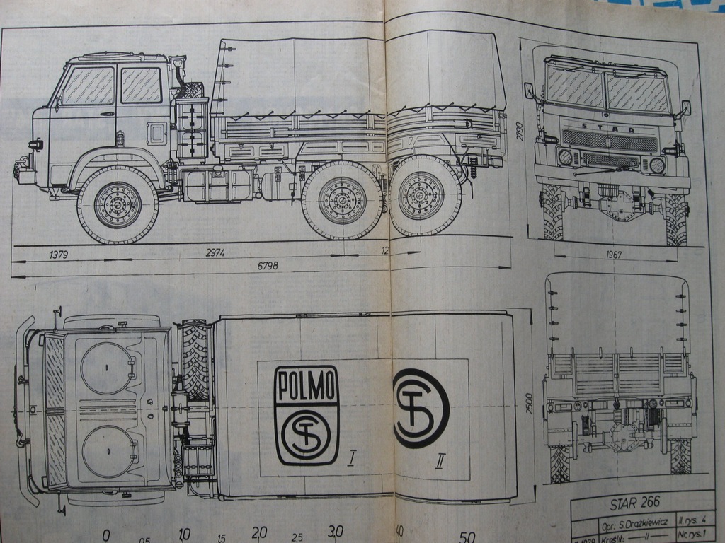 STAR 266  Plan rok 1983