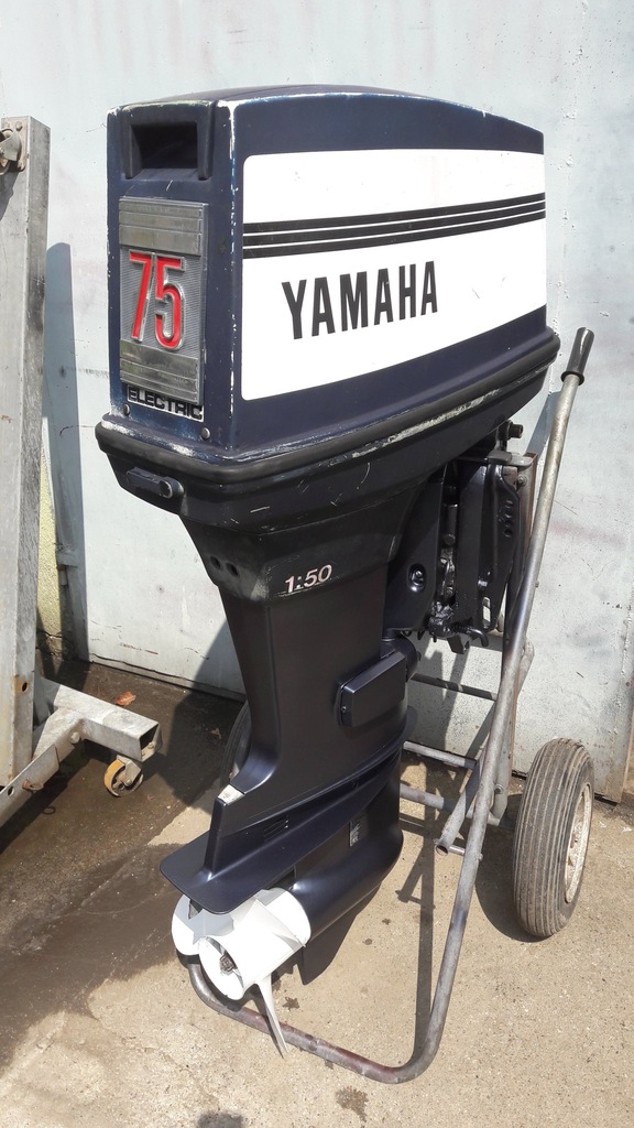 silnik zaburtowy YAMAHA  75 KM manetka,pover trym