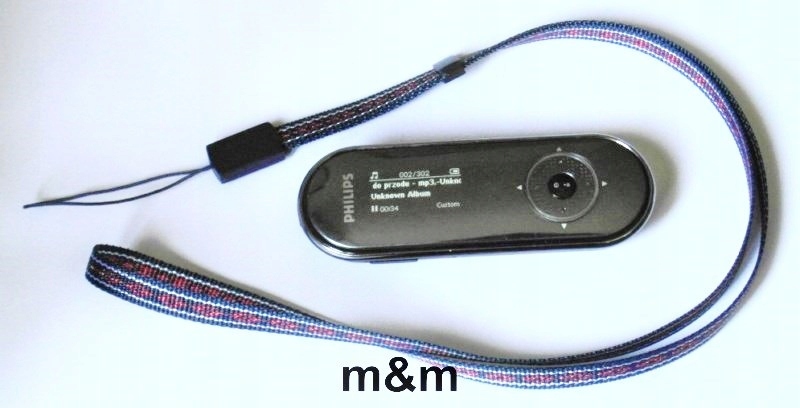 MP3 PHILIPS 4GB z radiem FM ( DLA AKTYWNYCH) Wawa