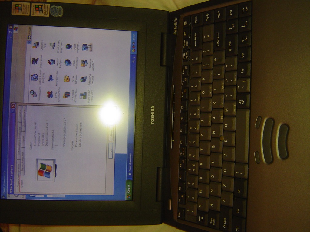 Laptop toshiba satellite 1700